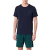 Emporio Armani Pigiama Corto Uomo Endurance Blu M, Blu, M