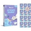 Record - Cream Shake Snack Cremoso per Gatti al Merluzzo, 12 Pack (7 Stick da 12 g). Monoproteico Grain Free, Senza Zuccheri, Basso Contenuto di Grassi, Alta Digeribilità