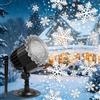 Indrnif - Proiettori LED a fiocchi di neve, luci natalizie a fiocchi di neve, proiettore IP65 impermeabile per interni ed esterni, giardino, prato, casa, festa, festival, decorazione