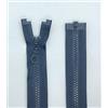 LIL YKK - Cerniera lampo con denti in plastica n. 5, misura media, divisibile, 158 blu scuro, 60 cm