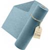 Twinzee Runner da Tavola in Tessuto Non Tessuto 30cm x 25m - Runner Blu Fumoso per Decorativo Prima Comunione, Compleanni, Matrimoni e Occasioni Speciali