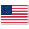 DestinationVinyl 2 adesivi in vinile con bandiera degli Stati Uniti d'America, 10 cm di larghezza x 7 cm di altezza.