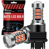 KaiDengZhe 3157 3156 T25 P27/7W LED Lampadine dei Freni, KaiDengZhe 12V-24V Lampadine a LED per Auto Sostituisci per la Luce del Freno dell'auto Retromarcia Fanale Posteriore Arresto Marcia Diurna-2 PZ Rosso