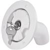BODYGAD Tappo Serbatoio Acqua, Adattatore Di Riempimento, Sistema Di Collegamento Con Funzione Di Troppopieno, Tappo Serbatoio Camper Da 78 Mm, Doppia Frizione Integrata, Indicatore Livello Di Riempimento