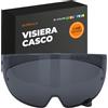 Everalo Visiera Compatibile con Ruroc Atlas 3.0 - Atlas 4.0 (Dark Fume')