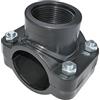 AERZETIX - C51874 - Collare di presa per tubi Ø50 - filettatura 1 1/4'' - con 4 bulloni - fascetta di derivazione per tubi secondari
