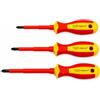ingdaum Cacciavite a croce VDE PH isolato 1000 V - Cacciavite per elettricisti singolo o in set - Conforme VDE/IEC - Per installazioni elettriche (PH1, PH2 & PH3)