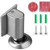 Sifxouped Fermaporta per pavimento, 2025, magnetico, con cuneo per porta interna, chiusura magnetica, senza foratura, fermaporta meccanica, fermaporta magnetica con colla