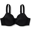 ULLA POPKEN Reggiseno Con Ferretto, Coppa Morbida Donna, Nero, 7B