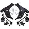 maXpeedingrods Supporto sospensioni anteriori per Fox Polo 9N, Fabia 6Y, Ibiza IV (8 pezzi)