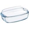 Pyrex - 466a000/6343 - Casseruola rettangolare in vetro 6,5l trasparente