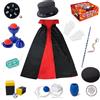 Heyzeibo Kids Magic Kit - Beginners Kids Magic Tricks Set Included Magic Wand, Top Hat, Fancy Dress & Much More, Novelty Magic Props Toy Birthday Gift for Magician Boy Girl