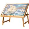 Becko US Tavolo Regolabile Jigsaw Becko US, Tabellone Puzzle con Cavalletto Pieghevole per un Massimo di 1000 Pezzi