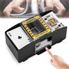 Cerioll Mischia Carte Automatico, Mescolatore Carte da Gioco, Mescolatore Carte da Gioco Elettrico per 1-2 Mazzi, per Uno, Poker, Blackjack, Texas Hold'em