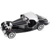 NOENNULL Modello di Auto D'epoca Modello di Auto da Collezione in Lega di Metallo Pressofuso Modello di Auto Giocattolo da Collezione Ornamento per la Decorazione della Casa (Nero)