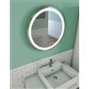 AURLANE Specchio da bagno LED auto-illuminante CIRCLE LIGHT diametro 59cm