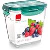 IBILI - Contenitore Tritan 1400 ml, contenitore ermetico sigillato con coperchio in plastica senza BPA, adatto per frigorifero/congelatore, forno a microonde e lavastoviglie.