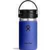 Hydro Flask - Wide Flex Sip Lid Coffee 355 ml (12 oz) - Ermetico, Isolato, Compatibile con Portabicchieri - Mantiene le Bevande Fredde per 24 Ore & Calde per 12 Ore - Capri Blue