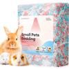 BUCATSTATE Lettiera Coniglio per Criceto/Coniglio Nano/Piccoli Animali/Roditori, Lettiera Carta Pellet 99,9% Priva di Polvere & Controllo degli Odori
