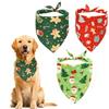 ARYIMYDP 3 Pezzi Bandana Natale per Cane, Foulard Natalizio Regolabile per Cani di Tutte le Taglie, Morbido e Comfortevole, Per Feste e Foto di Natale