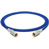 enoaudio Mogami 2964 Cavo digitale coassiale professionale 75 Ohm S/PDIF | Canare Gold RCA | HiFi - 2,0 m