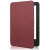 MoKo Custodia Compatibile con 6 Pollici Nuovo Kindle 11a Generazione 2024/2022, Cover Leggera con Auto Sveglia/Sonno per e-Reader, Denim Vino Rosso
