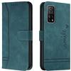 Bravoday Cover per Xiaomi Mi 10T 5G / Xiaomi Mi 10T PRO 5G, Flip Custodia in Pelle PU Portafoglio Custodia per Xiaomi Mi 10T 5G / Xiaomi Mi 10T PRO 5G, con Slot per Schede, Verde