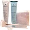 FJ JACONO Set Skincare con Crema Viso Esfoliante Daily Care + Maschera Idratante Aqua + Fascia per Capelli + Pennello per Maschera, Kit Rilastil per Pelle Normale e Mista