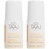TAAJ | Deodorante naturale ayurvedico | Ascelle pulite e profumate | Effetto antitraspirante e non lascia segni | Protezione di lunga durata | Made in France | Vegan | Cruelty Free | 2 x 50 ml