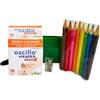 Oscillo Vitalità da 3 Anni - Multivitaminico Bambini 30 Stick + Omaggio | integratore alimentare, concentrazione, stanchezza fisica, olivello spinoso, vitamine B, C, D3, K2, zinco, gusto tropicale