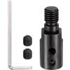 sourcing map Albero motore pergolato da 8 mm a M10 in acciaio 1045, con viti e chiave per mini seghe fai da te e mole, mandrino, motori asta connettore