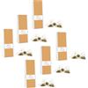NOVECENTO TE' Novecento Tè® | Infuso Arancia e Mandarino - 6 x 15 Infusori Piramide | Tisana Arancia Mandarino | Miscela Fruttata Agrumi, Mela, Fragoline Bosco in Filtri