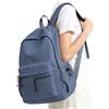 HYC00 Casual Zaini Scuola Media Ragazza Ragazzo Zaino da Scuola Superiore Leggero Zainetto University School Backpack Zaino pc 14 Pollici Donna Uomo Zaini Scolastici per Viaggi Lavoro,Blu Viola