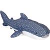 Wild Republic Ecokins Squalo Balena, Peluche per Bambini 30 cm, Peluche di qualità, Regalo di Compleanno, Giocattoli Ecologici, Creato Riciclando 16 Bottiglie in Plastica