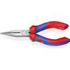 Knipex 25 02 140 pinza a becchi lunghi con cutter-comfort grip