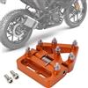BIUGERCN Pedale Freno Posteriore Moto Pedale Freno Pieghevole Moto Leva Freno Moto CNC per KTM 390 690 790 890 950 990 1050 1090 1190 1290 ADV 125-690 EXC XC SX Arancia