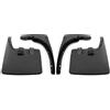 TUNEZ® Paraspruzzi anteriore posteriore sinistro destro OEM compatibile con Navara D40 Outlaw RX ST ST-X ST-X 550 Tekna dCi Aventura Visia Titanium anno 2005 - 2015