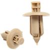 C-FUNN 10Pcs Plastica Rivetto Trim Pannello Auto Fastener Clip Porta Beige per Volvo C70/S60/S80/V70