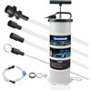 Zoomtools 6,5 L Pompa di Estrazione pneumatica/Manuale per fluidi Estrattore sottovuoto per Cambio Olio e Cambio Fluido Strumento (Manuale)
