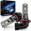 SHINYY Lampadine HB3 9005 LED Fari, 23000LM 6500K Bianco 12V 600% Luminoso Lampade LED HB3 per Auto Abbaglianti Anabbaglianti Canbus Senza Errori, Sostituire Alogene e Luci Xeno, 2PCS