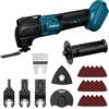 Pohicoo Utensile Multifunzione Oscillante, Multiutensile Oscillante Senza Fili per Makita 18V Batteria, 6 Velocità Regolabili Multitool, Multimaster per rimuovere, raschiare, tagliare (Senza Batteria)