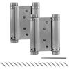 ZOENHOU 2 cerniere per porta a battente, in acciaio inox, da 68 mm, per porta a pendolo, cerniera a molla, per salone, bar, bancone, porte oscillanti, fino a 10 kg