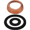 Xujinsongg 3 Pezzi Guarnizione per Pompa a Stantuffo Tipo 75, Set Guarnizioni in Pelle per Pompe Manuali, Anelli di Tenuta per Pompe da Giardino, Pompe ad Acqua, Ricambi Pompe