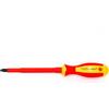 ingdaum Cacciavite PoziDriv VDE PZ isolato 1000 V - Cacciavite per elettricisti singolo o in set - Conforme VDE/IEC - Per installazioni elettriche (PZ 3 * 150 mm)