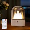 Lunaanda Lampada da Comodino Touch Dimmerabile, Luce Notturna per Cameretta con Telecomando, Ricaricabile Tramite USB per Camera da Letto, Cameretta dei Bambini, Bagno, Guardaroba