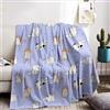 IUNTWEIE Coperta con gatti 130 x 150cm, Coperta con gattini cartoon pile con stampa 3D di animali come copridivano, copriletto o coperta da salotto (B, 130x150cm)