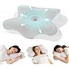 LOVPIS Cuscino Cervicale, Cuscino Memory Foam per Dormire, Cuscino Ortopedico