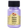 ideen mit herz Royal Flash Textil - Colore metallizzato glitterato, 50 ml, altamente coprente, cremoso, per tessuti chiari e scuri, a base d'acqua, per dipingere e valorizzare magliette, borse, tessuti viola chiaro
