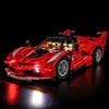 BRIKSMAX Illuminazione per Lego Ferrari FXX K 42212 - Compatibile con i mattoncini Technic - Senza set Lego