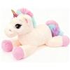 MorLuks Peluche Unicorno 40cm, Giocattolo di Peluche Morbido e Coccoloso per Bambini, Giocattoli di Peluche Unicorno